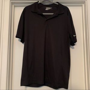 Black Nike Golf Polo